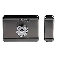 Замок біометричний автономний Trinix TRL-5201BTFW Black Left з Bluetooth, зчитувачем відбитків пальців і карт Mifare (65-00051), фото 5
