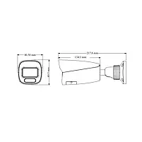 IP-відеокамера 8Mp TVT TD-9482S4-C(D/AZ/PE/AW3) White f=2.8-12mm, ІЧ+LED-підсвічування, з мікрофоном (77-00413), фото 3