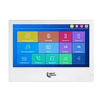 Комплект відеодомофона Light Vision: домофон 10" SINGAPORE (AI) FHD White та відеопанель RIO FHD Black (82-00238-82-00213), фото 3