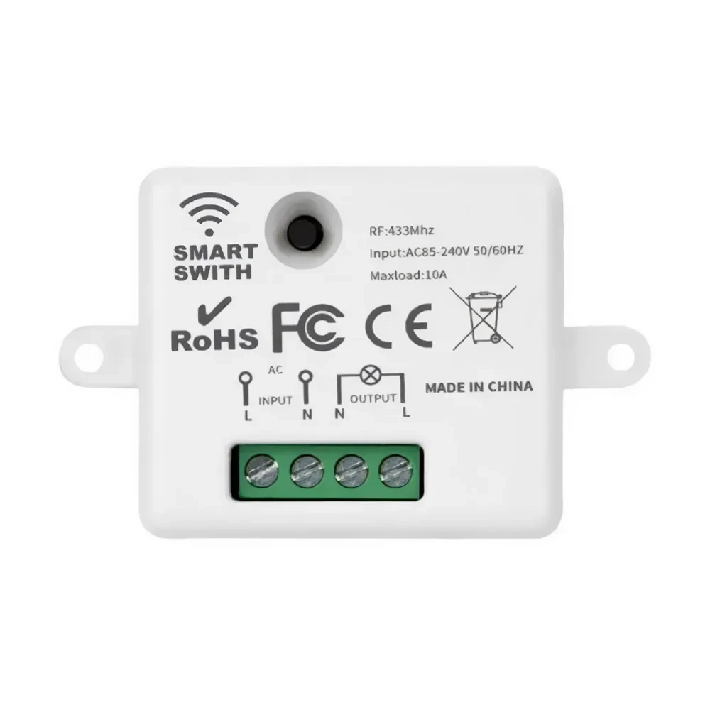 Розумне реле з WiFi Trinix TRX-WC01(WiFi)10А (28-00028)