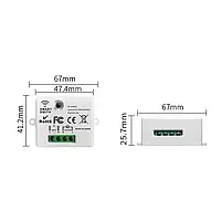 Розумне реле з WiFi Trinix TRX-WC01(WiFi)10А (28-00028), фото 7