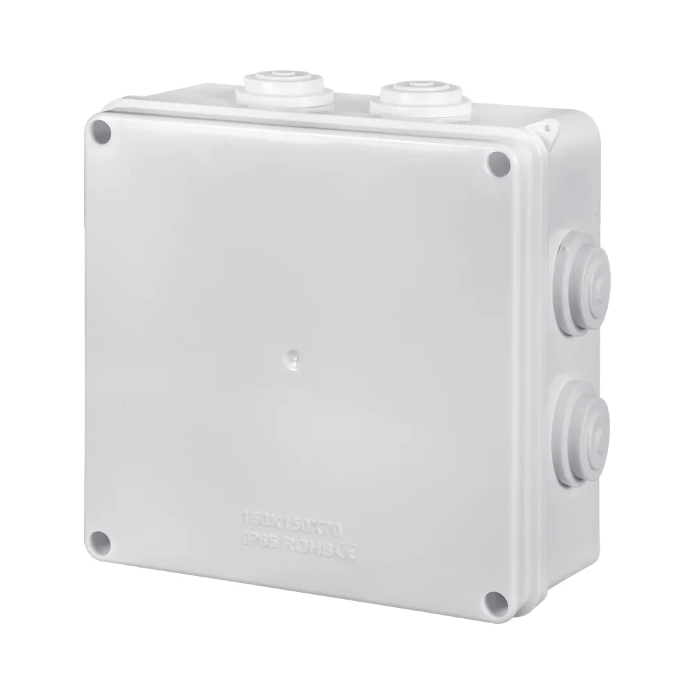 Коробка розподільна з кабельними вводами Light Vision VLC-04BX 150*150*70 мм (75-00209)