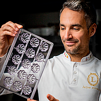 Форма для шоколаду Etolie 38x38 мм h 15 мм 15 шт) - 12,5 г Martellato 21MA1067