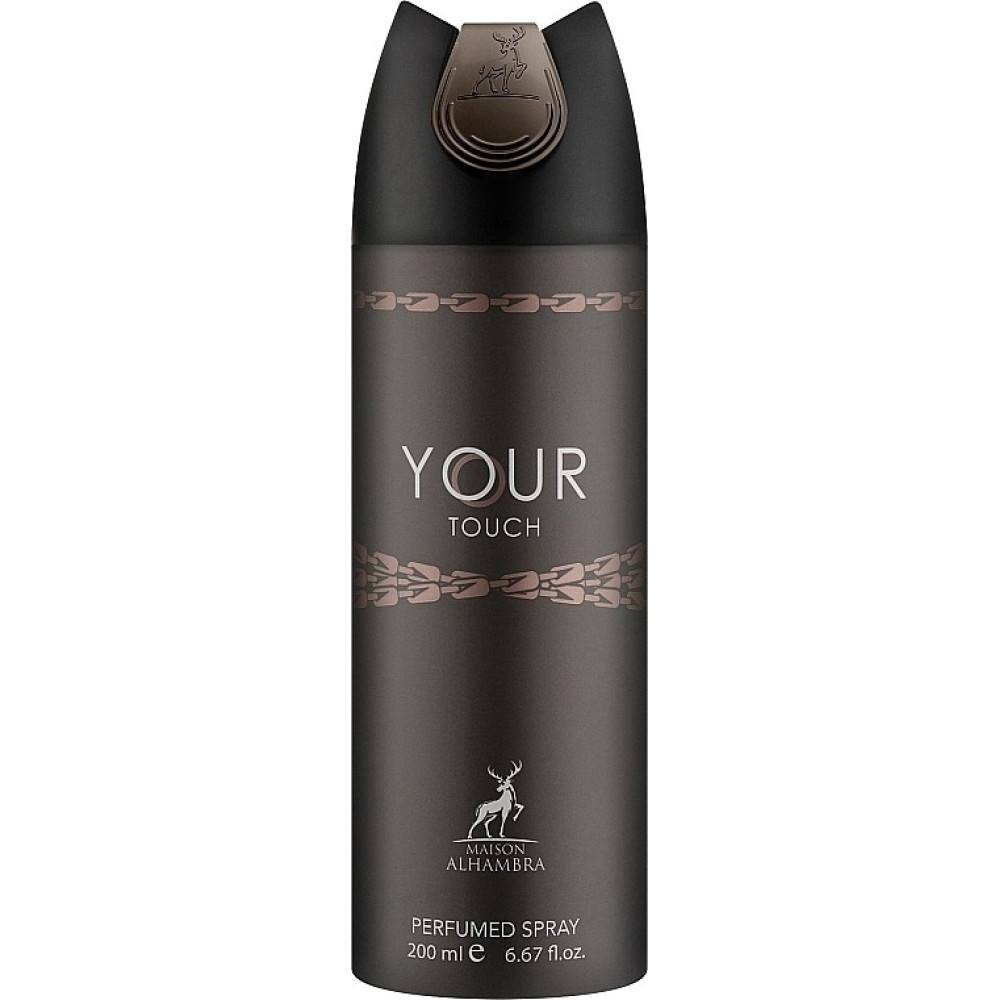 Дезодорант чоловічий парфумований Alhambra Your Touch 200ml