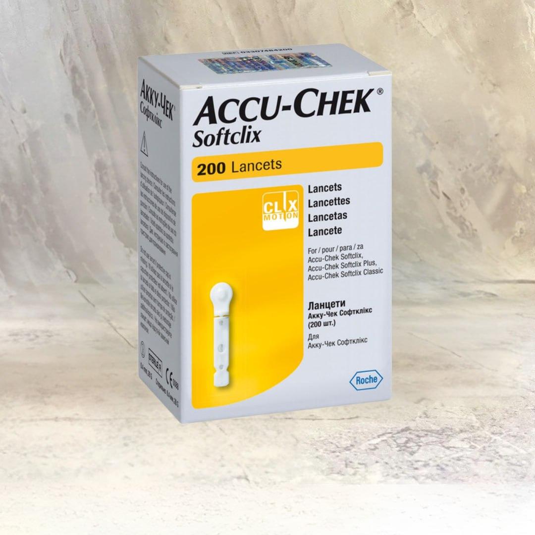 Ланцети Accu-Chek Softclix (Софтклікс), 200 шт.