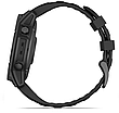 Смарт-годинник Garmin Fenix E – 47 mm, AMOLED Slate grey steel with Black silicone band, фото 7