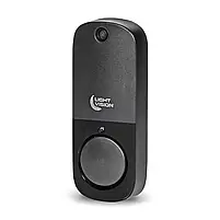 Дверний WiFi дзвінок Light Vision VLC-DR10T(Tuya) Black з ІЧ-датчиком руху (75-00186), фото 3