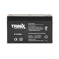 Акумуляторна батарея 6В 12Аг Trinix 6V12Ah/20Hr AGM свинцево-кислотна (44-00058), фото 3