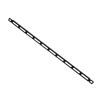 Горизонтальна кабельна планка Trinix TRX-1U/HCB Black для комутаційної шафи 19" (25-00097)