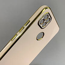 Чохол для Xiaomi Redmi 9C глянцевий щільний чохол на телефон сяомі редмі 9с пудровий H7Y, фото 4