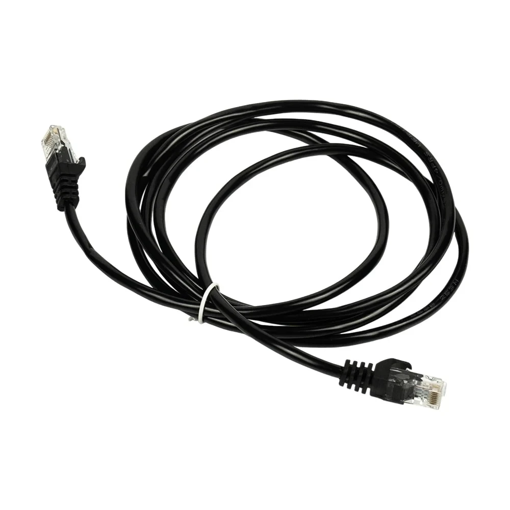 Патч-корд мережевий Trinix UTP, RJ-45, CAT.5 3m Black (73-00624), фото 1