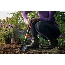 Садовий совок Fiskars QuikFit 1000730 (Фінляндія), фото 6