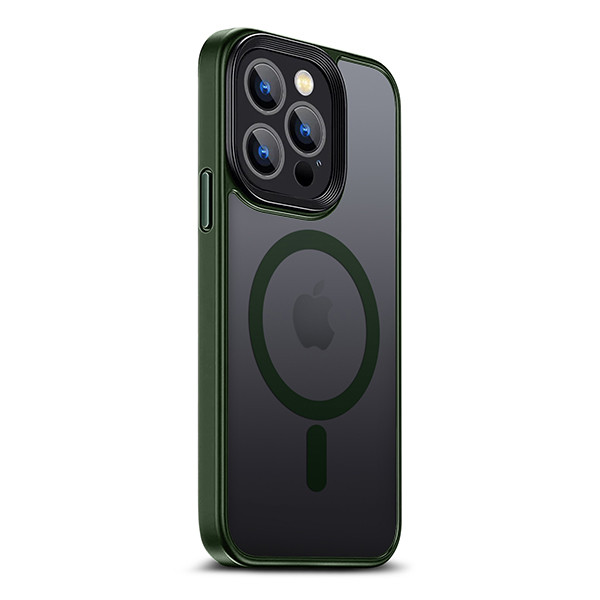 Чохол Gripp Case with MagSafe для iPhone 15 Pro — Atrovirens