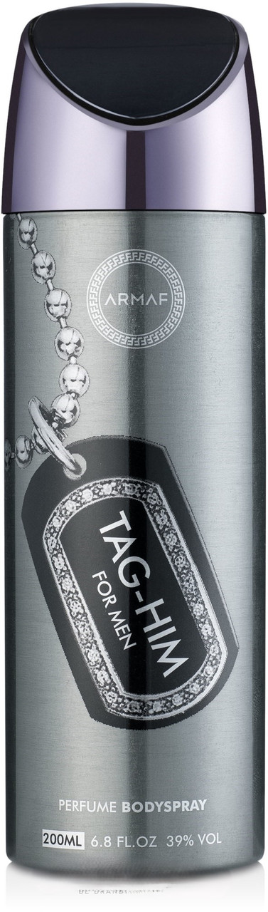 Дезодорант чоловічий парфумований Armaf Tag-Him For Man 200ml