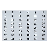 Сейф для ключів на 48 гачків Malatec, з брелками та замком, настінний, фото 6