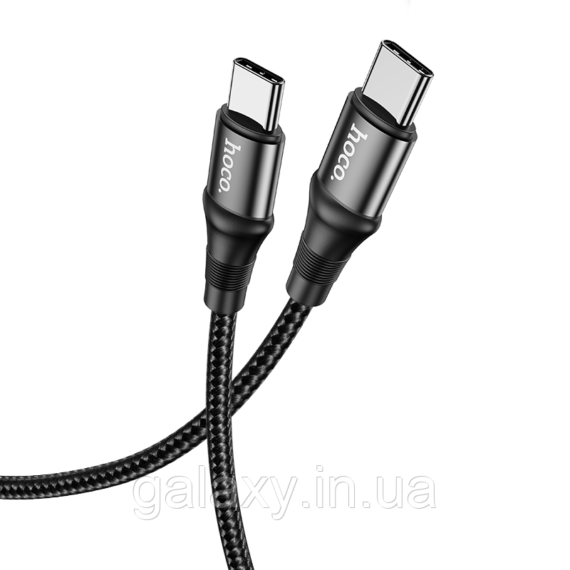 Кабель Hoco Type-C - Type-C PD 100W 5A 1метр X50 Black, фото 1