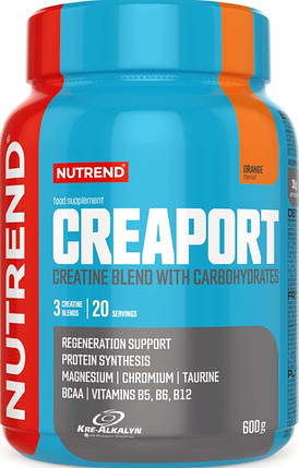 Креатин комплексний Nutrend Creaport 600 g апельсин, фото 1