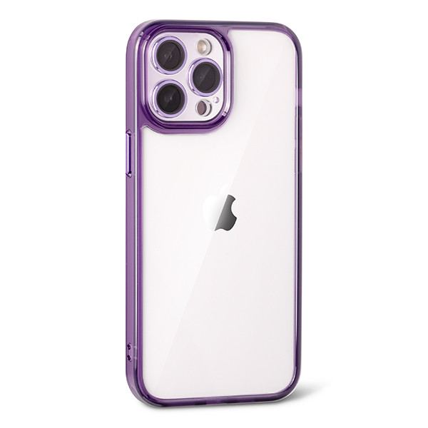 Чохол Acrylic Case Lens Protection для iPhone 15 — Elderberry
