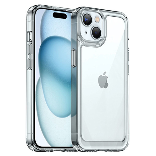 Чохол прозорий Reinforced Transparent для iPhone 15 Plus