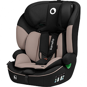 Автокрісло Lionelo Levi I-Size Beige Latte (група 1/2/3, 9-36 кг, регулювання підголівника) Бежеве