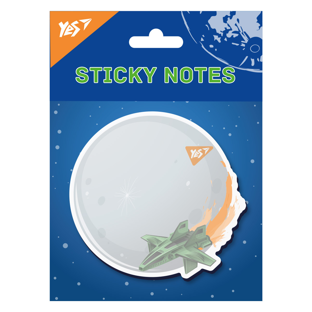 Папір з липким шаром фігурний Space 40 аркушів YES (170402), фото 1