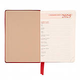 Щоденник А5 Leo Planner датований 2025 Glory червоний 368 стр (252537), фото 6
