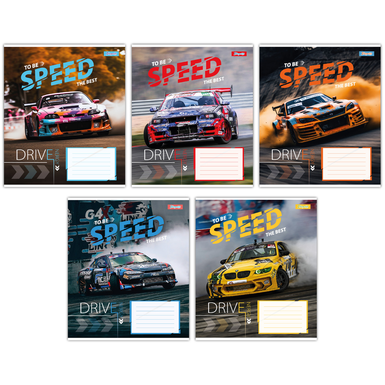 Зошит шкільний 1B Speed the best А5 24 аркушів клітинка 1 Вересня (767283)