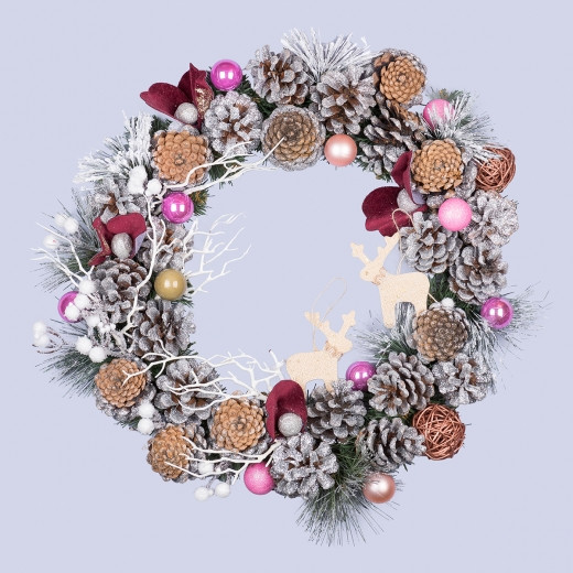 Вінок Богема d-30см прикрашений YES! Fun (904436), фото 1