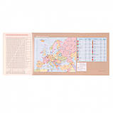 Щоденник А6 Leo Planner датований 2025 City червоний 352 стор (252556), фото 8