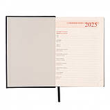 Щоденник А5 Leo Planner датований 2025 чорний 368 стор (252530), фото 4