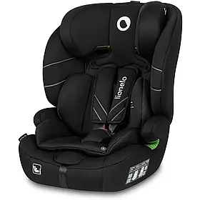 Автокрісло Lionelo Levi One i-Size Black Carbon (група 1/2/3, 9-36 кг, регулювання підголівника) Чорне