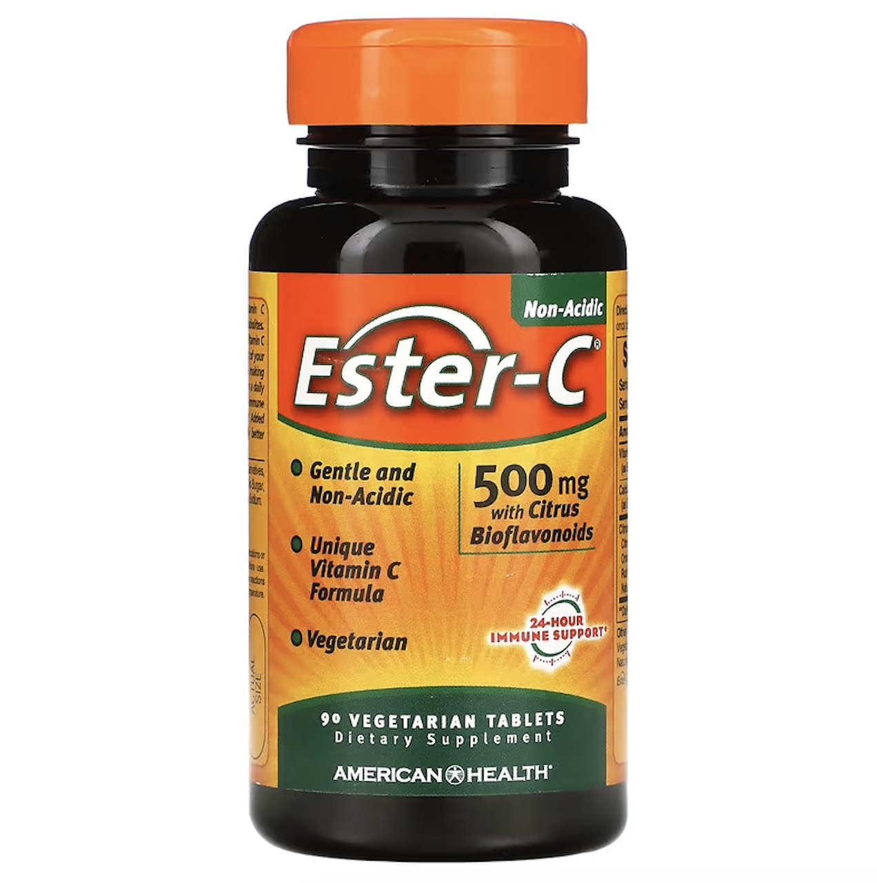 American Health, Ester-C, 500 мг, 90 вегетаріанських таблеток, фото 1
