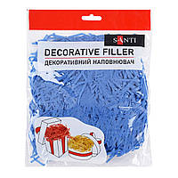 Наполнитель бумажный 30 г ярко-синий Santi (743144)