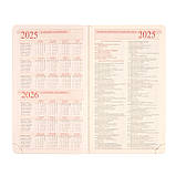 Щоденник 12х20cм дата Leo Planner датований 2025 Monaco темно синіий 352 стор (252507), фото 7