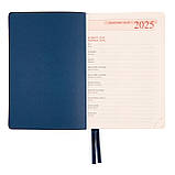 Щоденник А5 Leo Planner датований 2025 Boss синій 368 стор (252513), фото 6