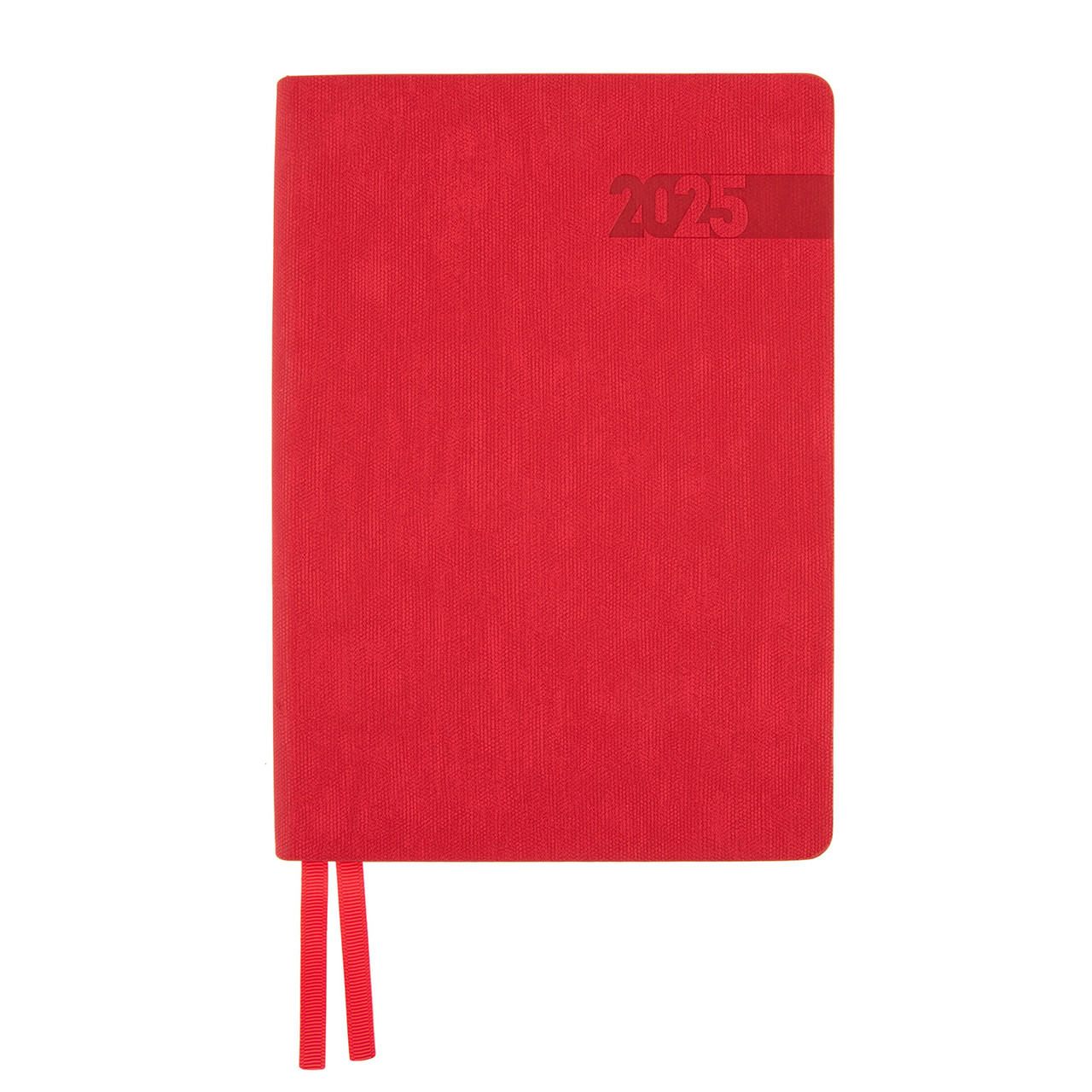Щоденник А5 Leo Planner датований 2025 Boss червоний 368 стор (252516)