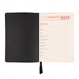 Щоденник А5 Leo Planner датований 2025 Velvet чорний 368 стор (252522), фото 7