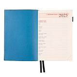 Щоденник А5 Leo Planner датований 2025 Binario синій 368 стор (252540), фото 7