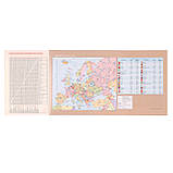 Щоденник А5 Leo Planner датований 2025 Binario сизо блакитний 368 стор (252542), фото 11