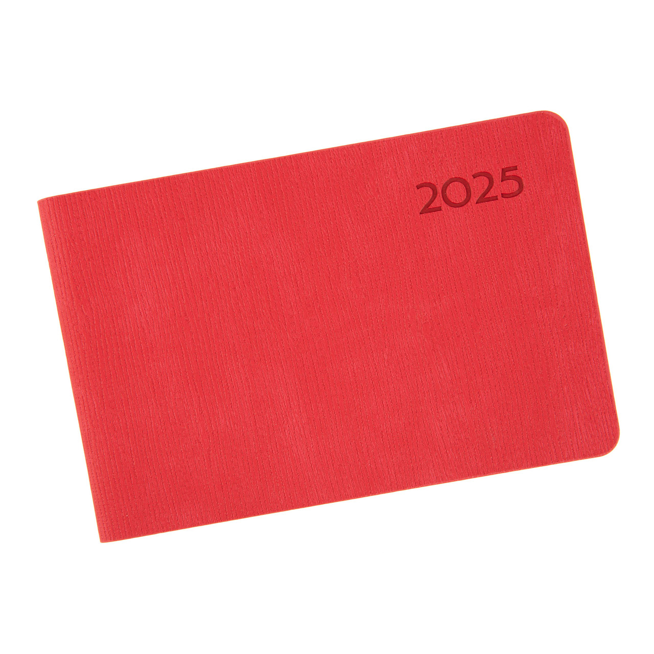 Щотижневик 10х15см Leo Planner датований 2025 Monte червоний 128 стор (252561)