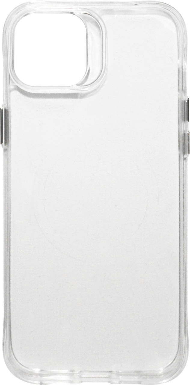 Силікон iPhone 15+ white Clear Case