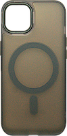 Накладка iPhone 13 black Translucent MagSafe