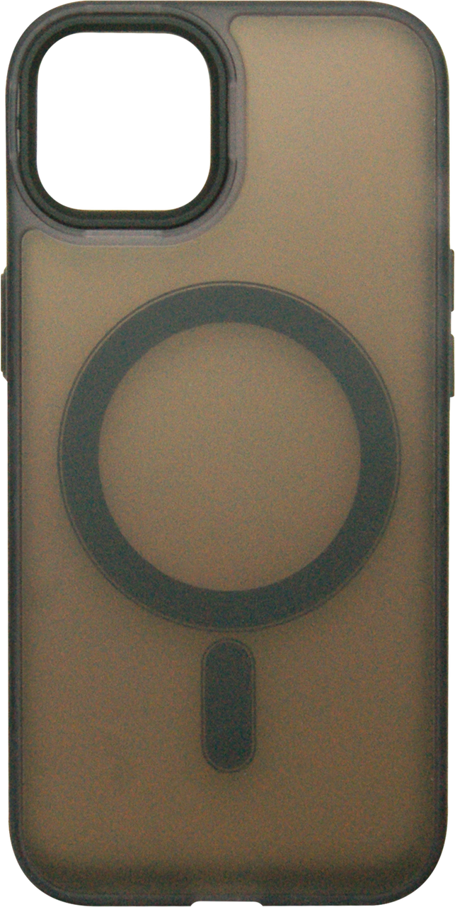 Накладка iPhone 14 black Translucent MagSafe