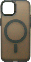 Накладка iPhone 14 black Translucent MagSafe