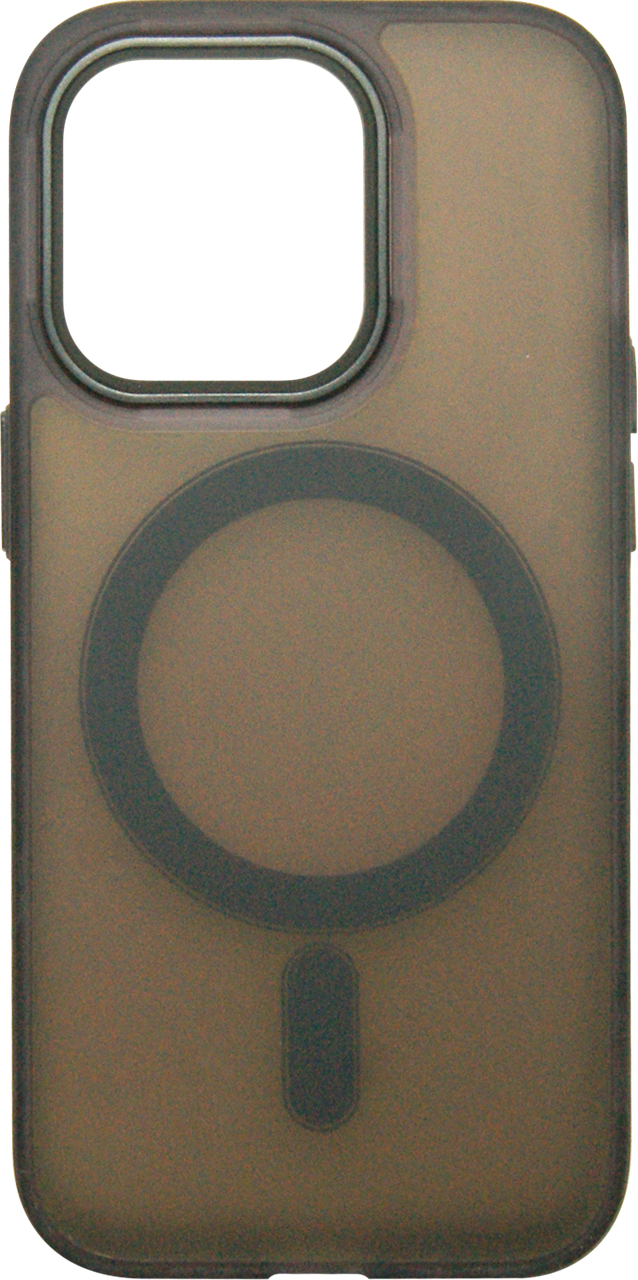Накладка iPhone 14 Pro black Translucent MagSafe