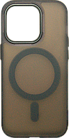 Накладка iPhone 14 Pro black Translucent MagSafe