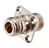 З'єднувач N-тип мама N type female фланцевий, фото 3