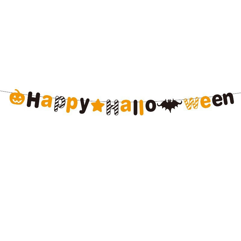 Гірлянда на Хелловін Happy Halloween 3 м різнобарвний, фото 1