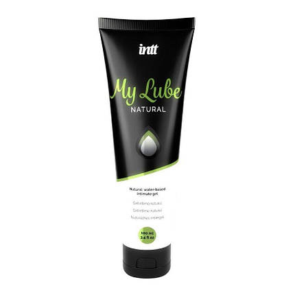 Лубрикант на водній основі Intt My Lube Natural, 100 мл, фото 1