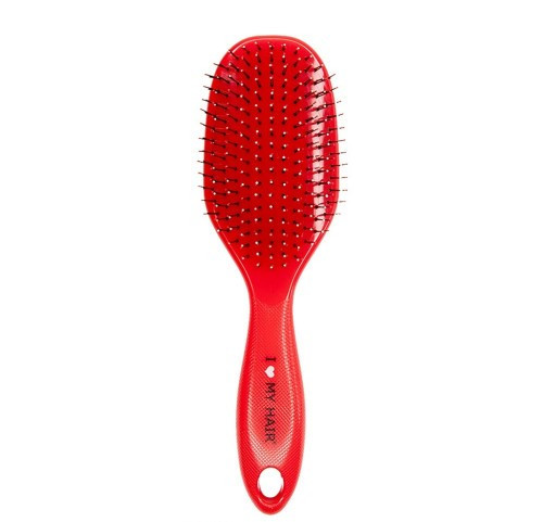 Щітка для волосся I Love My Hair Spider 12 рядів глянцева червона L (1502 RED)